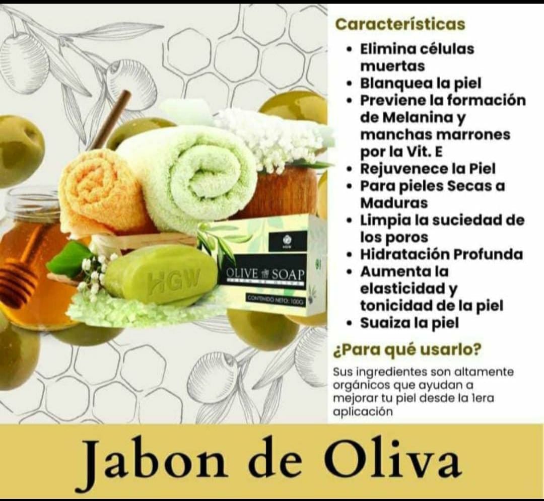 JABÓN NATURAL DE OLIVA